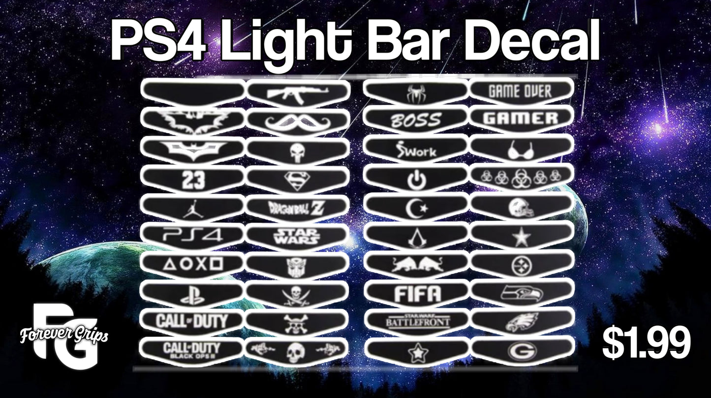PS4 Light Bar Decal