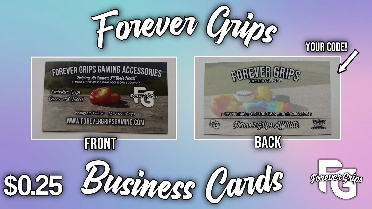 Forever Grips Business Cards