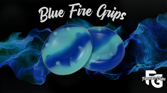 Blue Fire Grips