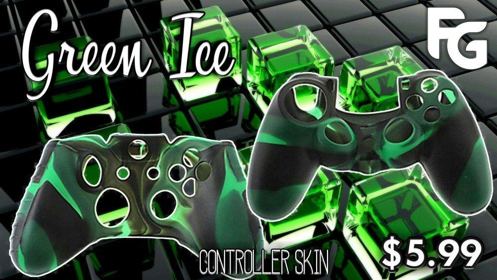 Green Ice Controller Skin