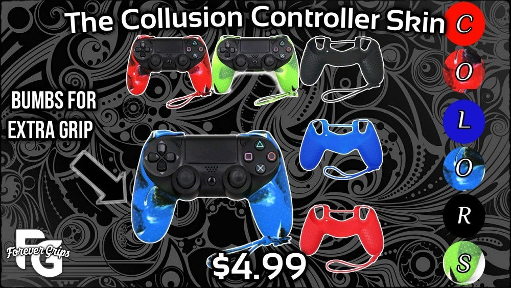 Collusion Playstation 4 Controller Skins